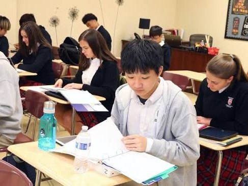 Friendship Christian School 교실 수업