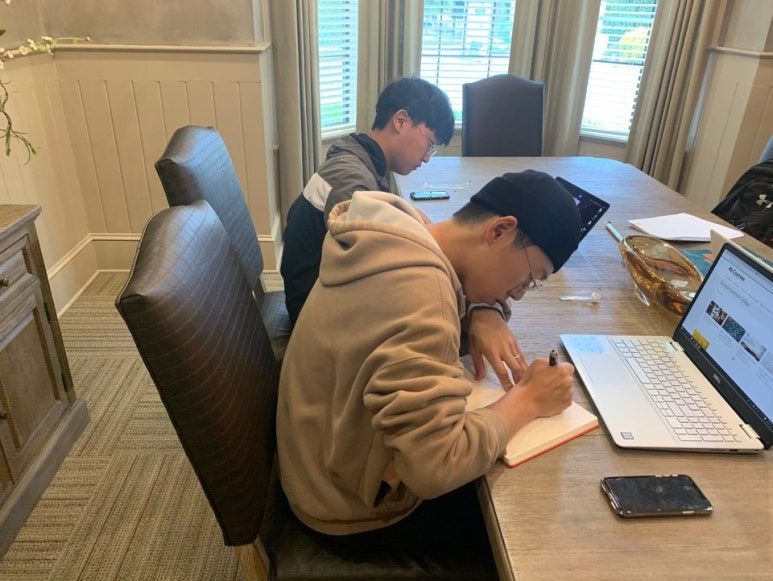 봉사활동 & 주말 공부